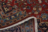 Handknuten Kashan Oriental rug by Orientmattor, classic carpet measuring 455 x 294 cm with intricate patterns and rich colors.