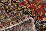 Handknuten Kashan Oriental carpet, classic design, 468x290 cm, by Orientmattor, detailed woven pattern in rich colors.