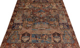 Handknuten Kashmar Oriental rug, 314x295 cm, classic carpet by Orientmattor with intricate traditional design.