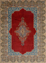 Handknuten Kerman Oriental rug by Orientmattor, 315x232 cm, classic carpet with intricate patterns and rich colors.