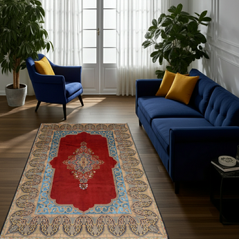 Handknuten Kerman Oriental rug by Orientmattor, classic carpet in 315x232 cm with intricate patterns and rich colors.