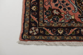 Handknuten Mehraban Oriental rug, classic carpet in 298x72 cm with intricate patterns, by Orientmattor.