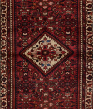 Handknuten Nadjafabad Oriental carpet, classic style, 333x97 cm, showcasing intricate patterns and rich colors from Orientmattor.