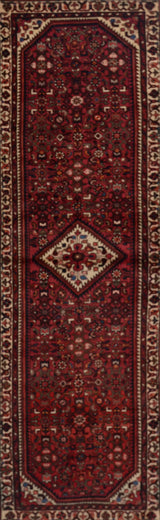 Handknuten Nadjafabad Oriental carpet, classic style, 333x97 cm, showcasing intricate patterns and rich colors from Orientmattor.