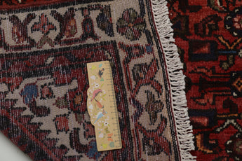 Handknuten Nadjafabad Oriental rug by Orientmattor, classic 333x97 cm with intricate patterns, shown in detailed close-up.