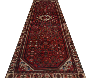 Handknuten Nadjafabad Oriental carpet, 333x97 cm, classic design by Orientmattor with intricate patterns and rich colors.
