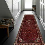 Handknuten Nadjafabad Oriental rug, classic carpet from Orientmattor, 333 x 97 cm, detailed traditional design and craftsmanship.