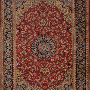 Handknuten Nadjafabad Oriental rug by Orientmattor, classic carpet measuring 338 x 253 cm with intricate traditional design.