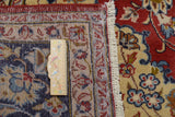 Orientmattor handwoven Nadjafabad Oriental carpet, classic 338x253 cm, detailed floral pattern and rich colors.