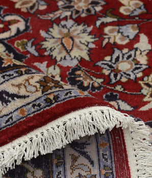 Handknuten Nadjafabad Oriental carpet, classic design, 398x280 cm, by Orientmattor, featuring intricate patterns and rich colors.