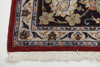 Handwoven Nadjafabad Oriental carpet by Orientmattor, 398x280 cm, featuring intricate traditional patterns and rich colors.
