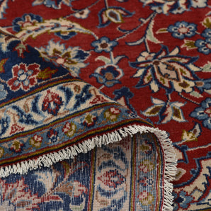 Handknuten Nadjafabad Oriental rug by Orientmattor, classic 408x289 cm, detailed traditional carpet with intricate patterns.