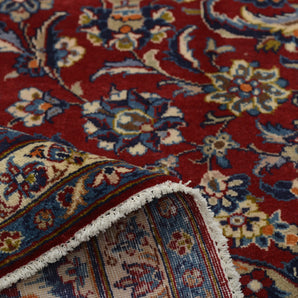 Handwoven Nadjafabad Oriental rug by Orientmattor, 413x303 cm, featuring intricate classic carpet design and rich colors.