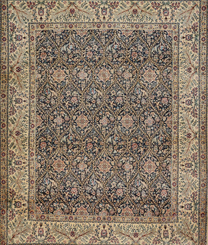 Handknuten matta Nain No.65991, a classic carpet with intricate patterns and rich colors, showcasing fine craftsmanship.