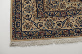 Handknuten Nain Oriental rug by Orientmattor, classic carpet in 211 x 127 cm with intricate patterns and rich colors.