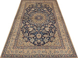 Handknuten Nain Oriental rug, 211x127 cm, classic carpet from Orientmattor with intricate patterns and rich colors.