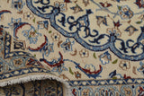 Handknuten Nain Oriental classic carpet by Orientmattor, 310 x 202 cm, detailed traditional design on plush fabric.
