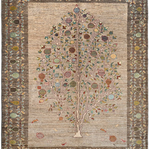 Handknuten Nar Oriental classic carpet in 204x152 cm by Orientmattor, showcasing intricate traditional patterns and rich colors.
