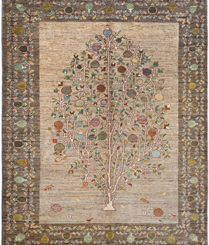 Handknuten Nar Oriental classic carpet in 204x152 cm by Orientmattor, showcasing intricate traditional patterns and rich colors.
