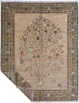 Handknuten Nar Oriental rug by Orientmattor, 204 x 152 cm, showcasing intricate patterns and rich colors in classic carpet style.