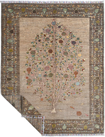 Handknuten Nar Oriental rug by Orientmattor, 204 x 152 cm, showcasing intricate patterns and rich colors in classic carpet style.