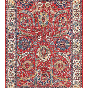 Handknuten Narvand Oriental rug by Orientmattor, classic carpet in 236x172 cm with intricate traditional patterns.