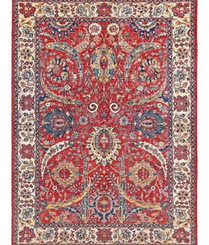 Handknuten Narvand Oriental rug by Orientmattor, classic carpet in 236x172 cm with intricate traditional patterns.