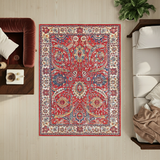 Handwoven Narvand Oriental rug by Orientmattor, classic carpet with intricate patterns, measuring 236 x 172 cm.