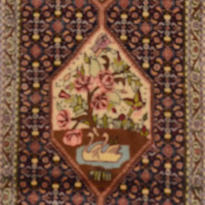 Orientmattor Sanneh Oriental handknuten matta, 323x63 cm, classic design with intricate patterns, Nr. 65171.