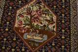 Handknuten Sanneh Oriental carpet, classic design, 323 x 63 cm, by Orientmattor with intricate patterns and rich colors.