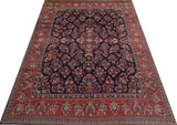 Handknuten Sarough Oriental carpet, classic design, 335x235 cm, by Orientmattor, with intricate patterns and rich colors.