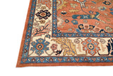 Handknuten Serapi Oriental rug by Orientmattor, classic 348x274 cm carpet with intricate patterns and rich colors.