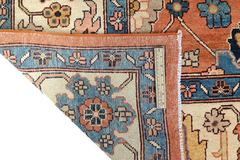 Orientmattor Handknuten Matta Serapi Oriental, classic 348x274 cm with intricate patterns, traditional craftsmanship.