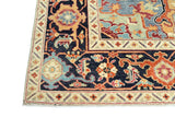 Handknuten Serapi Oriental rug by Orientmattor, classic carpet with intricate patterns, measuring 362x278 cm.