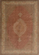 Orientmattor handknuten Tabriz Oriental carpet, 298x200 cm, classic design with intricate patterns and rich colors.