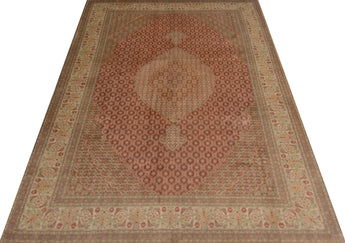 Handknuten Tabriz Oriental rug by Orientmattor, 298x200 cm, classic carpet with intricate patterns and rich colors.