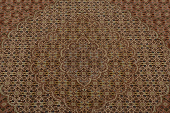 Handknuten Tabriz Oriental carpet, classic 298x200 cm, detailed floral design from Orientmattor.