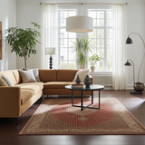Handknuten matta Tabriz Oriental, classic carpet from Orientmattor, featuring intricate patterns in 298x200 cm size.