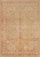 Handknuten Tabriz Oriental carpet in classic design, 338x240 cm, by Orientmattor, showcasing detailed patterns and rich colors.