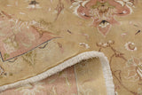 Orientmattor handknuten Tabriz Oriental rug, classic carpet with intricate patterns, 338 x 240 cm, detailed craftsmanship visible
