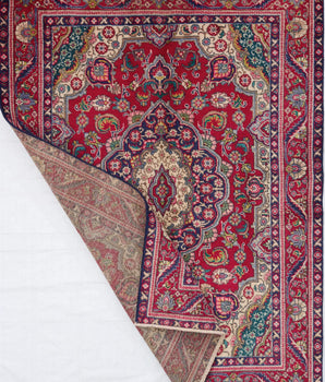 Handknuten Tabriz Persian rug by Orientmattor, classic 190x140 cm with intricate traditional patterns.