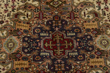 Handknuten Tabriz Persian rug by Orientmattor, classic carpet with intricate design, measuring 293 x 192 cm.