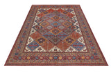 Orientmattor Taimoori Handknuten Oriental rug, 370x267 cm, featuring intricate classic pattern and rich colors.