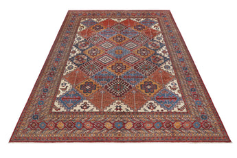 Orientmattor Taimoori Handknuten Oriental rug, 370x267 cm, featuring intricate classic pattern and rich colors.