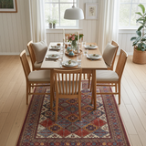 Handwoven Taimoori Oriental rug by Orientmattor, classic carpet in 370x267 cm with intricate patterns and rich colors.