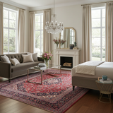 Orientmattor Kashan 59573 classic Persian carpet with intricate patterns and warm tones, detailed close-up of woven design.
