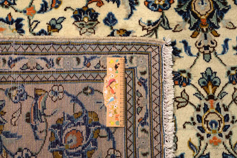 Orientmattor Kashan 61766 classic carpet with intricate pattern, detailed design, and rich colors on a neutral background.