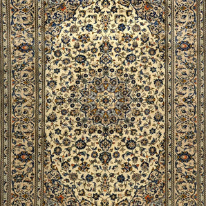 Orientmattor Kashan 61766 classic carpet showcasing intricate patterns and rich colors, traditional Persian-inspired design.