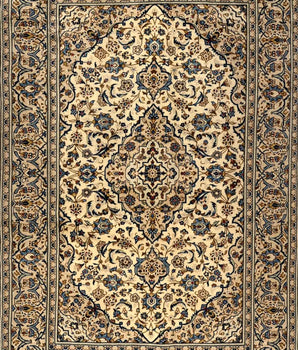 Orientmattor Kashan 61794 classic carpet featuring intricate Persian-inspired patterns in rich, warm colors.