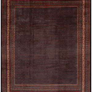 Orientmattor Sarough 60481 classic carpet with intricate traditional patterns on a woven textile background.